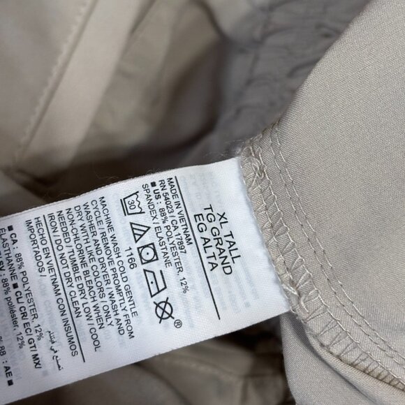 Old Navy Womens High-Waisted Stretch-Tech Wide-Leg Pants Quick Dry Sz XL Tall - Picture 4 of 5